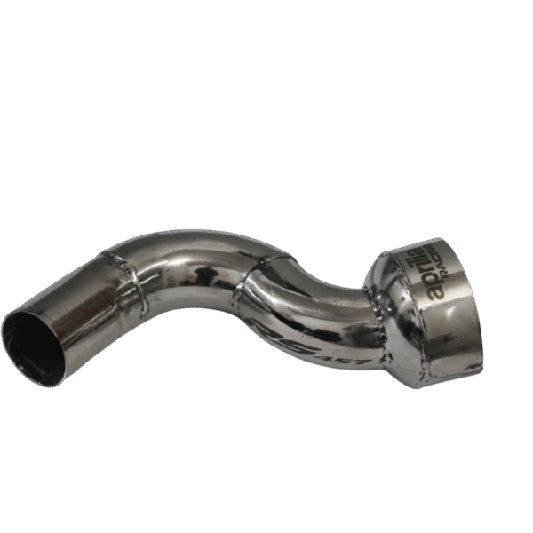 Aprilia Rs 457 inclined underbelly slip on pipe