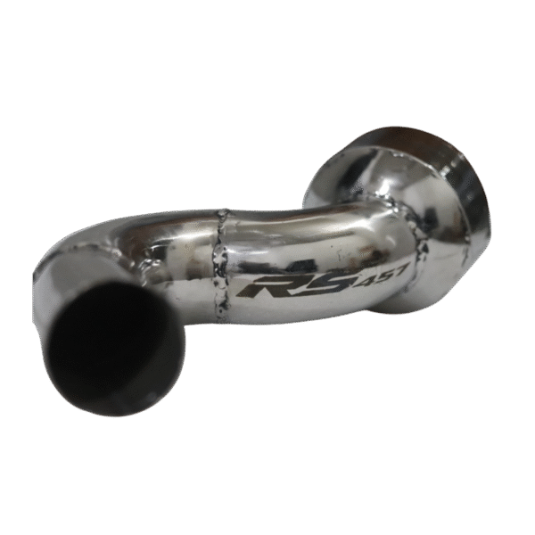 Aprilia Rs 457 inclined underbelly slip on pipe - Image 2