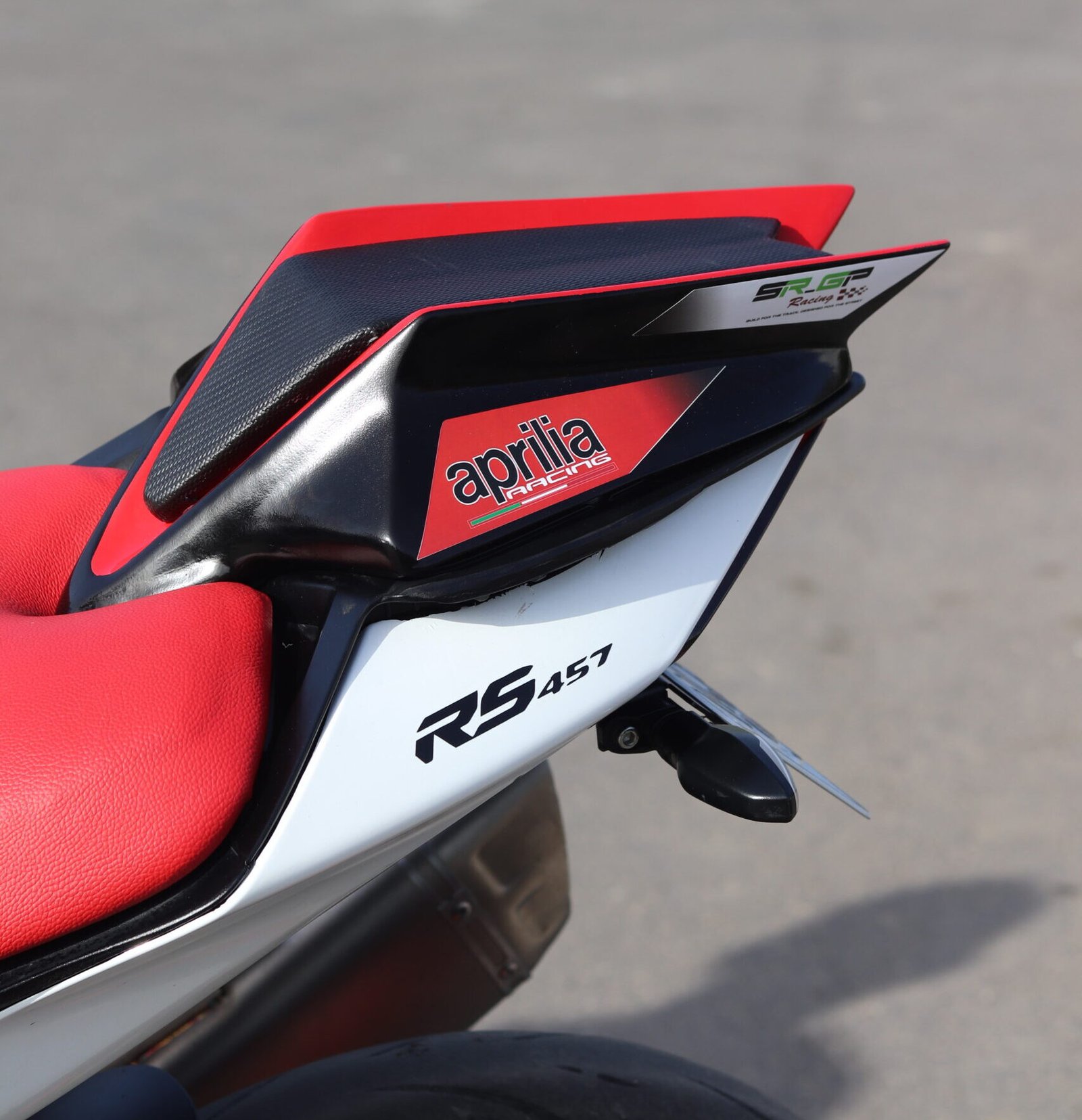 Matt Black Seat Cowl for Aprilia Rs457 (feature image)