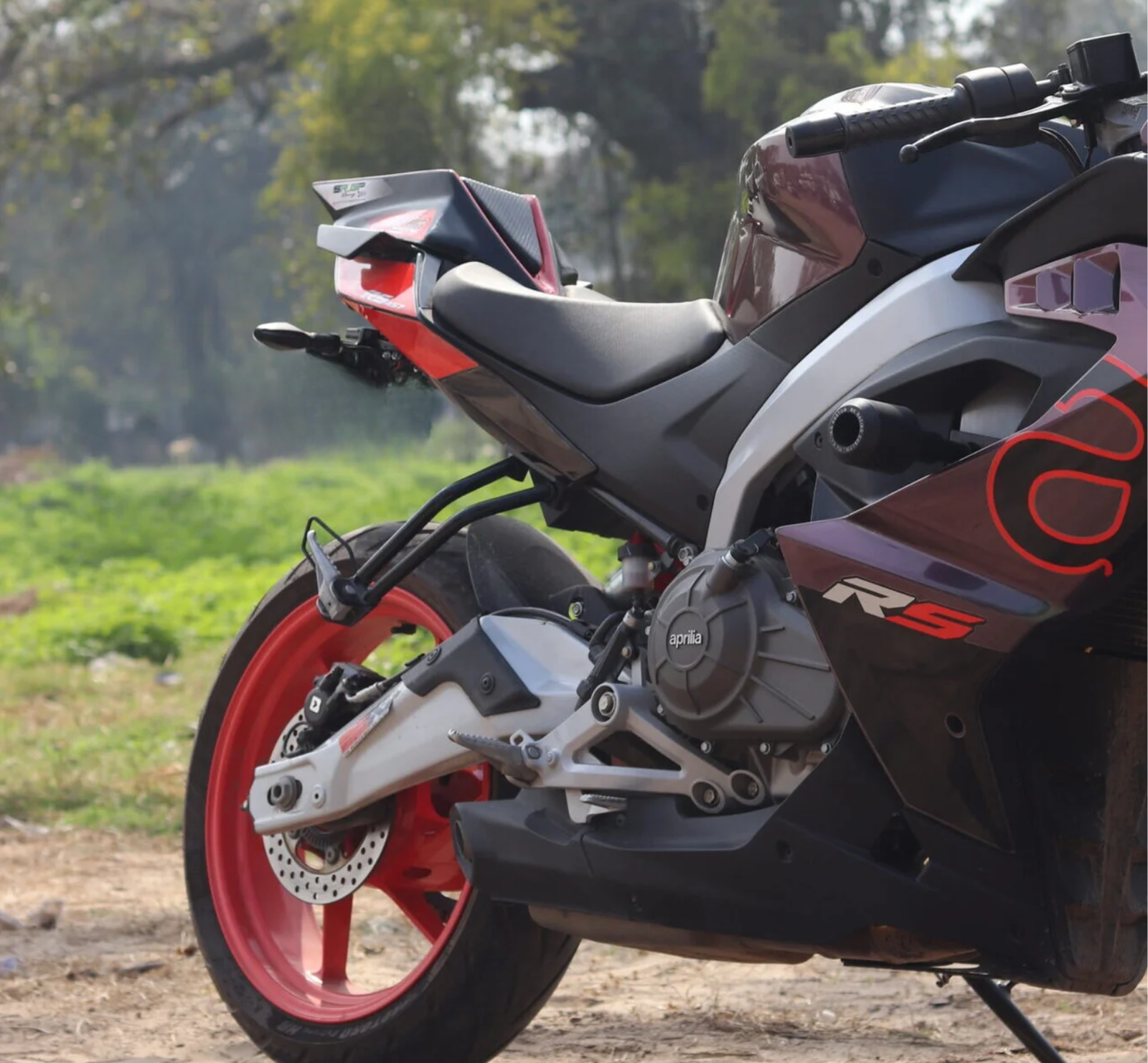 sr gp racing seat cowl for aprilia rs457