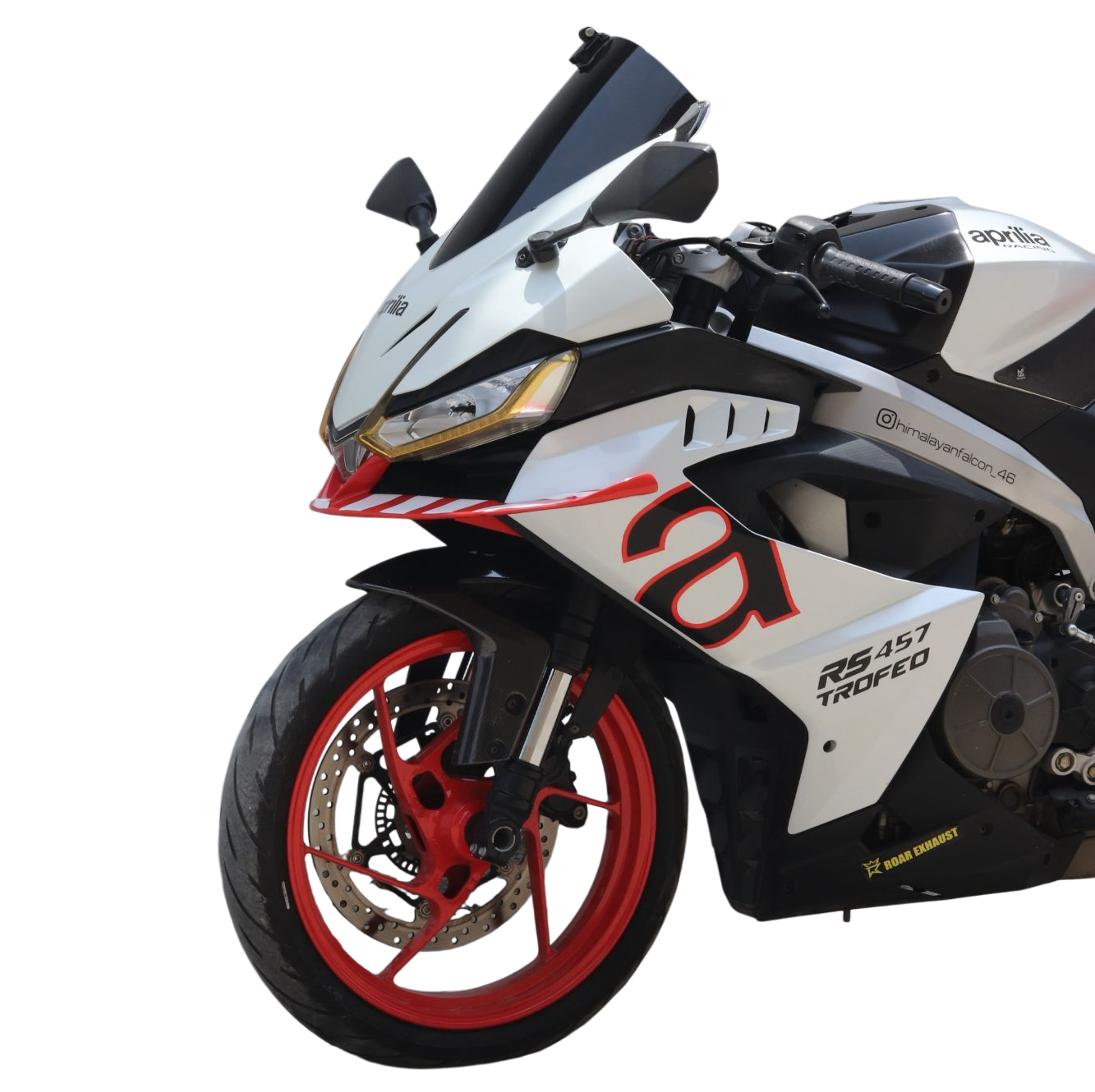 Sr_Gp_Racing Red Winglets for Aprilia Rs457 - Image 2