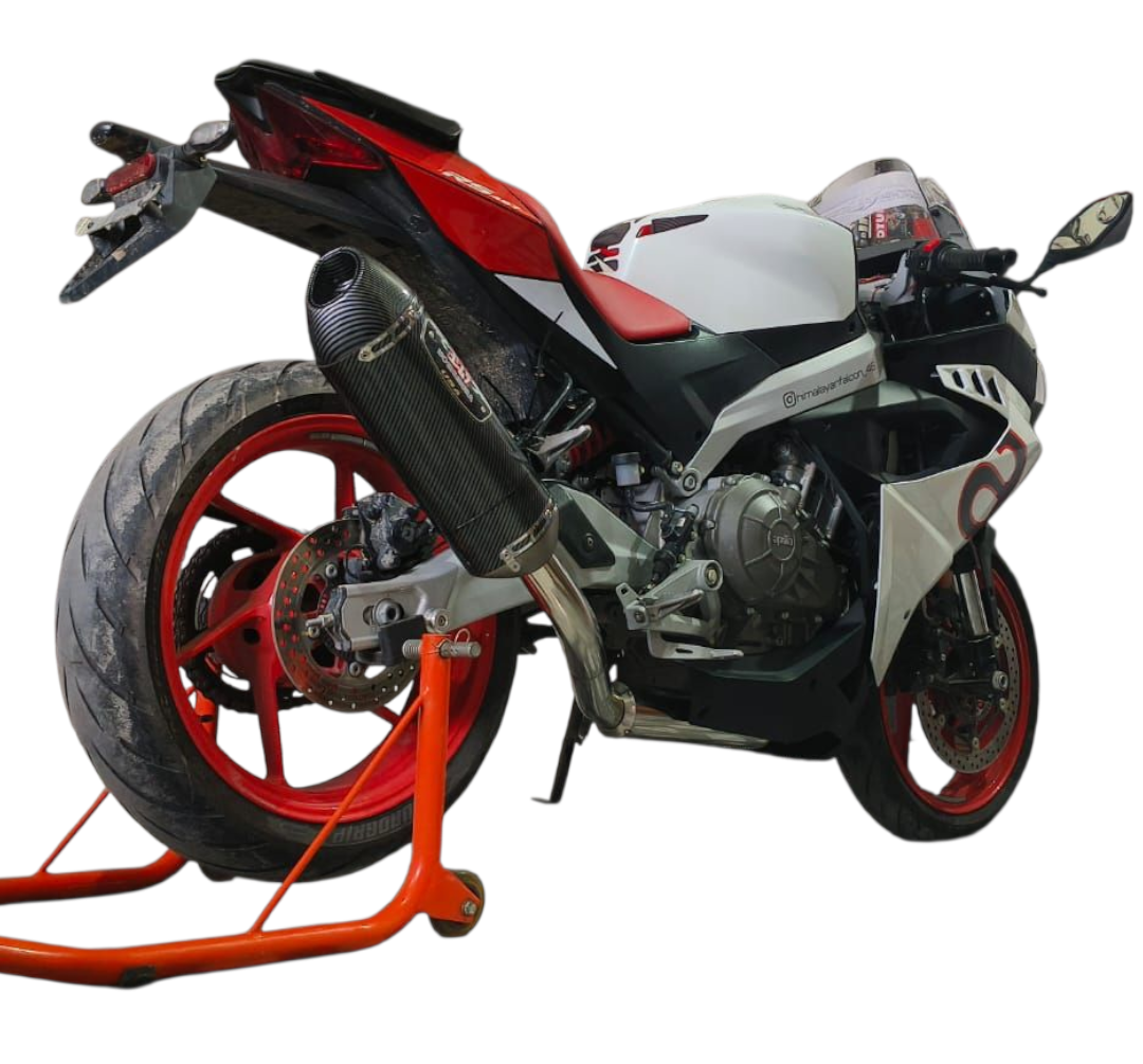 Right Side Slip-on Pipe for Aprilia
