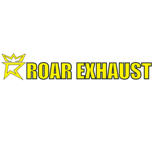 exhaust roar logo footer