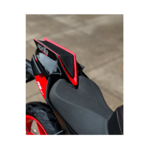 Piano Black with Red Strips Seat Cowl (feature image)