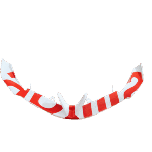 sr gp racing pearl white with red sticker winglets for aprilia rs457