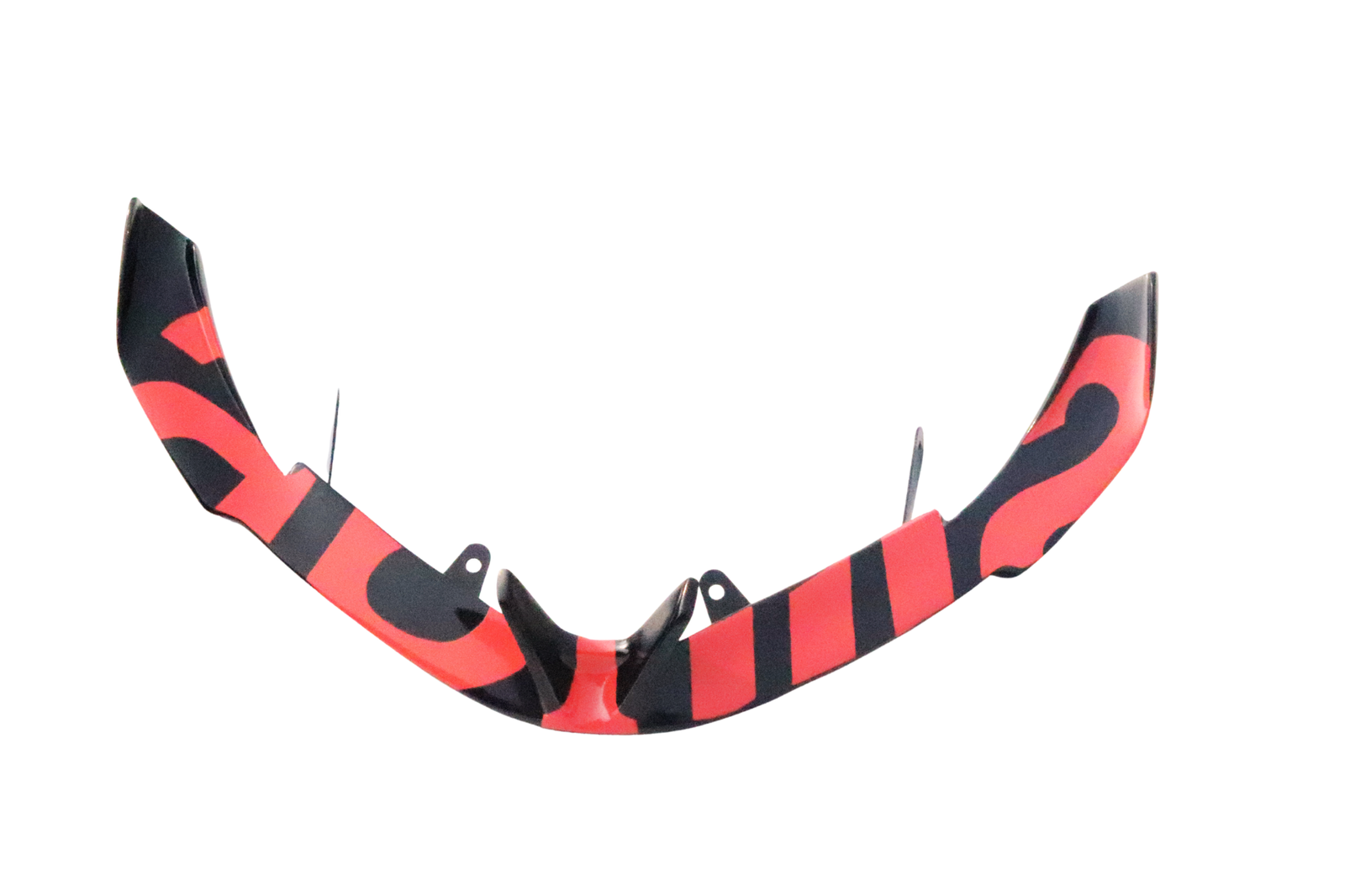 piano black winglet for aprilia rs457